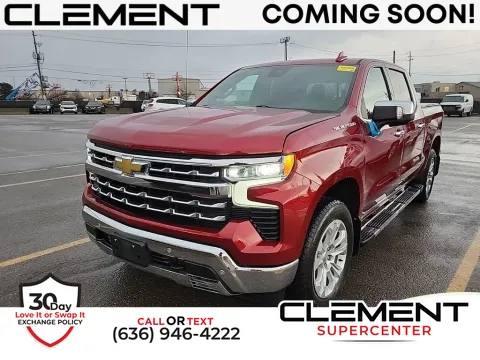 Red 2023 Chevrolet Silverado 1500 LTZ for sale in Saint Charles, MO