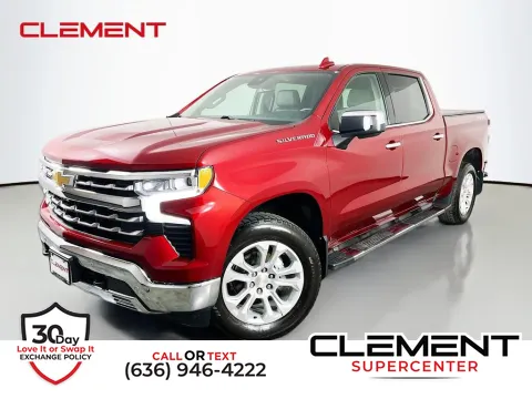 Red 2023 Chevrolet Silverado 1500 LTZ for sale in Saint Charles, MO