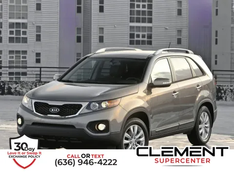 Silver 2011 Kia Sorento LX for sale in Saint Charles, MO