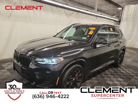 Black 2024 BMW X3 xDrive30i for sale in Saint Charles, MO