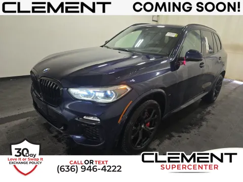 Blue 2021 BMW X5 xDrive40i for sale in Saint Charles, MO