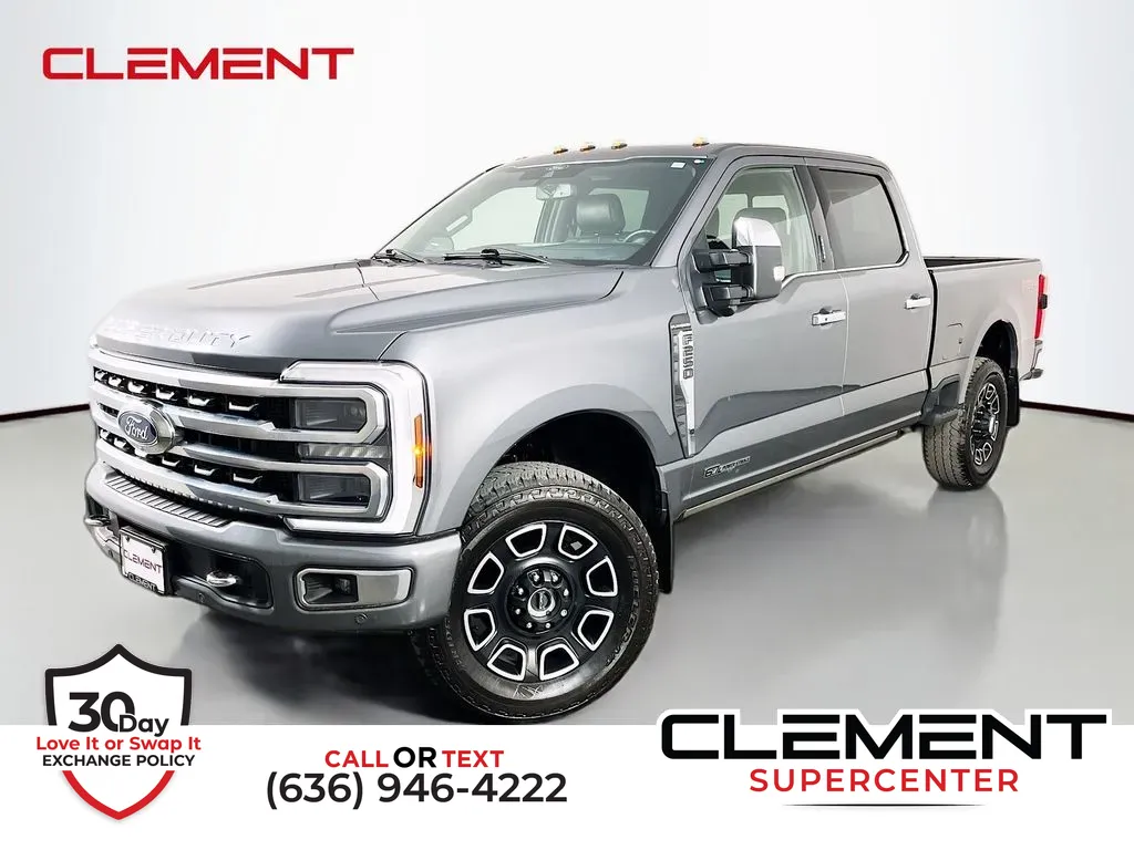 Gray 2024 Ford F-250SD Platinum for sale in Saint Charles, MO