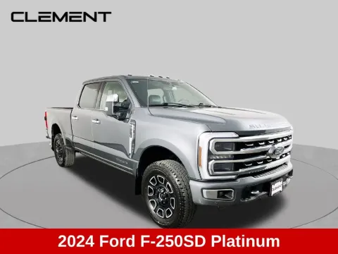 Another view of 2024 Ford F-250SD Platinum for sale in Saint Charles, MO at Clement Supercenter