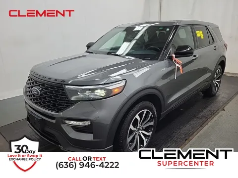 Gray 2022 Ford Explorer ST-Line for sale in Saint Charles, MO