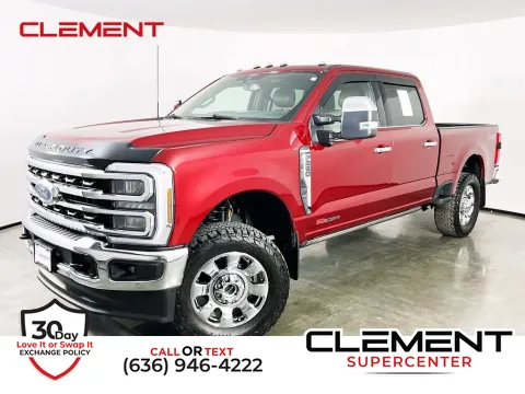 Red 2025 Ford F-250SD King Ranch for sale in Saint Charles, MO