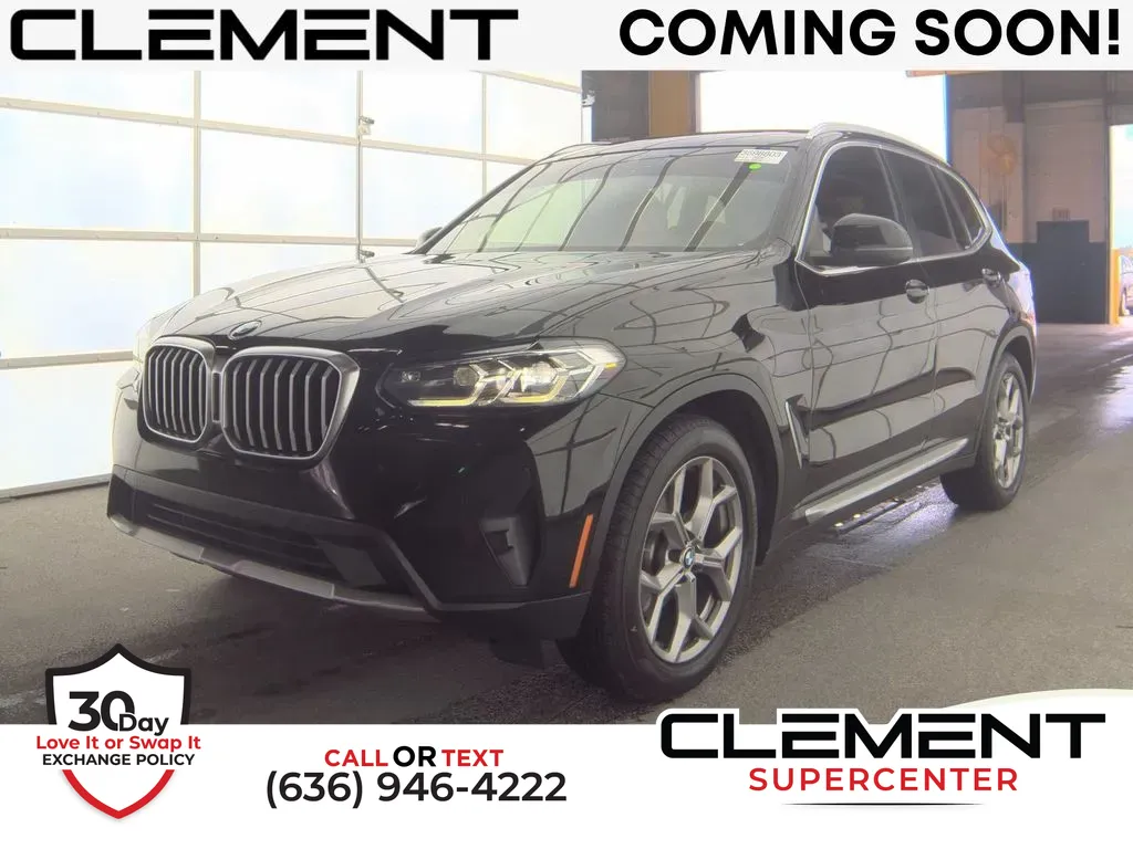 Black 2022 BMW X3 xDrive30i for sale in Saint Charles, MO