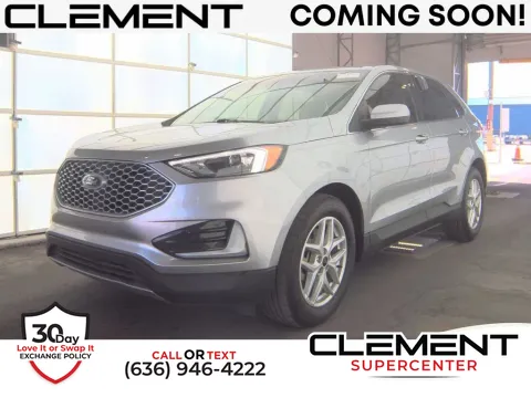 Silver 2024 Ford Edge SEL for sale in Saint Charles, MO