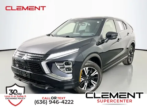 Black 2024 Mitsubishi Eclipse Cross SE for sale in Saint Charles, MO