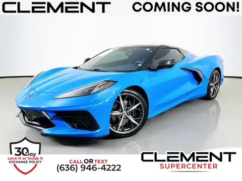 Blue 2021 Chevrolet Corvette Stingray for sale in Saint Charles, MO
