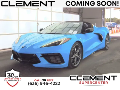 Blue 2021 Chevrolet Corvette Stingray for sale in Saint Charles, MO