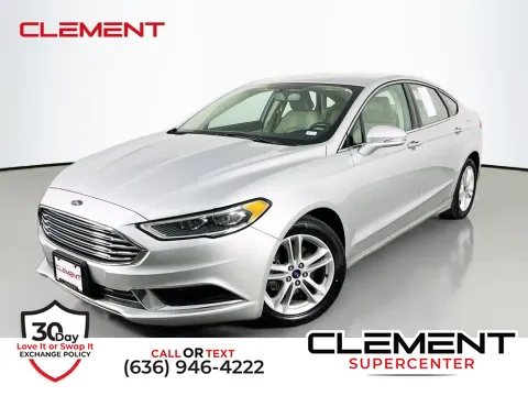 Silver 2018 Ford Fusion SE for sale in Saint Charles, MO
