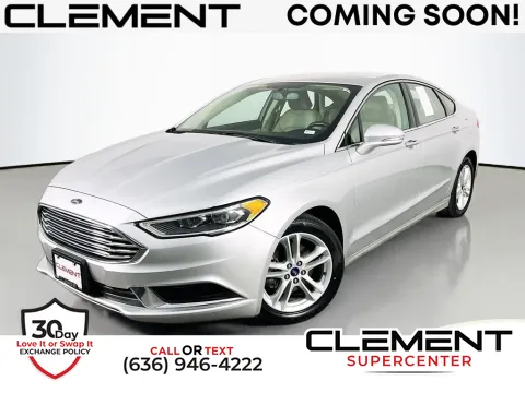 Silver 2018 Ford Fusion SE for sale in Saint Charles, MO