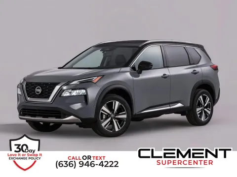 Gray 2023 Nissan Rogue SL for sale in Saint Charles, MO