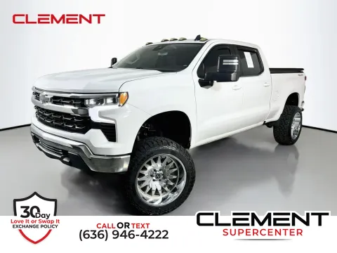 White 2022 Chevrolet Silverado 1500 LT for sale in Saint Charles, MO