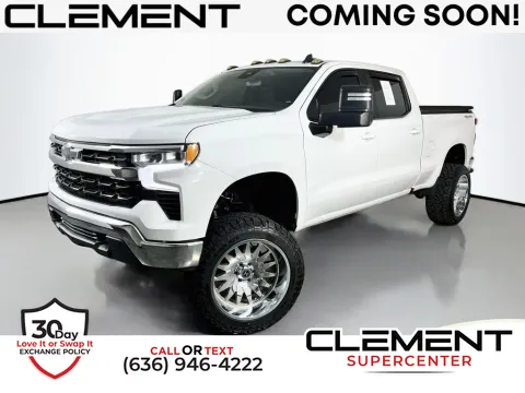 White 2022 Chevrolet Silverado 1500 LT for sale in Saint Charles, MO