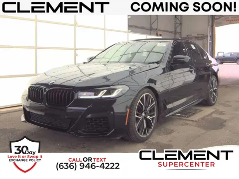 Black 2021 BMW 5 Series M550i xDrive for sale in Saint Charles, MO