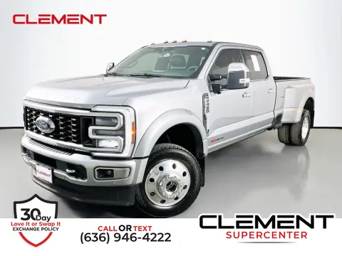 Silver 2024 Ford F-450SD Platinum for sale in Saint Charles, MO
