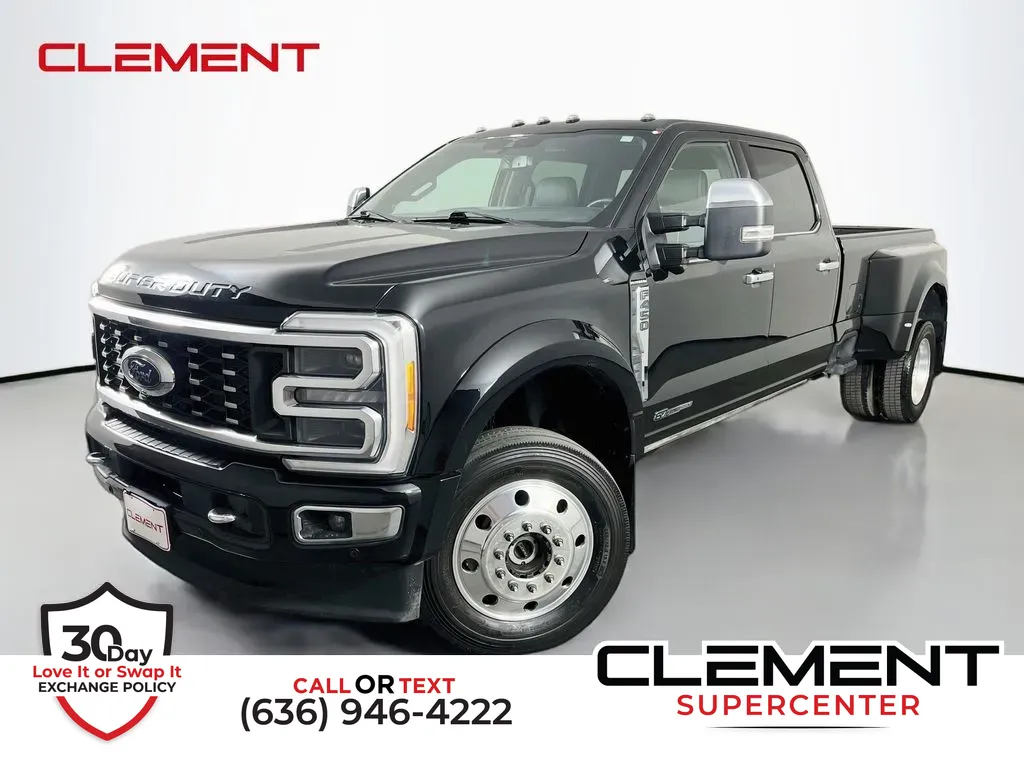 Black 2023 Ford F-450SD Platinum for sale in Saint Charles, MO