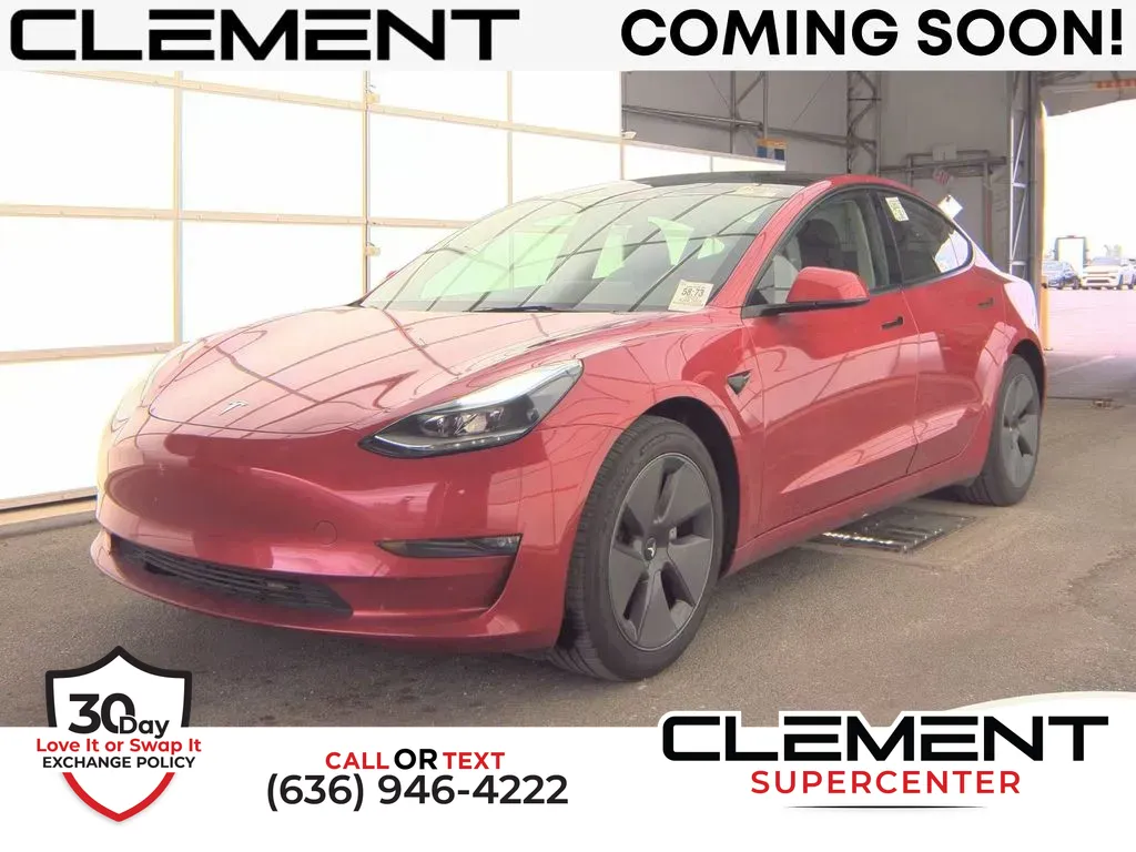 Red 2023 Tesla Model 3 Long Range for sale in Saint Charles, MO