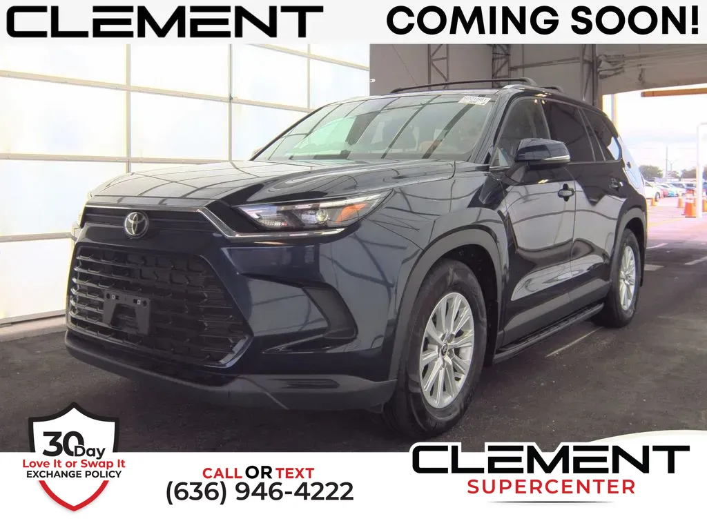 Blue 2024 Toyota Grand Highlander XLE for sale in Saint Charles, MO