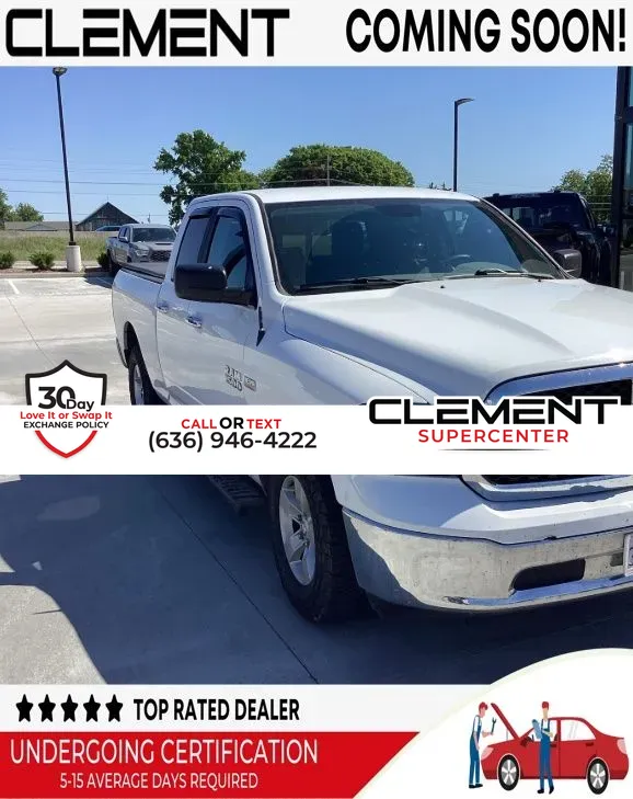 White 2018 Ram 1500 SLT for sale in Saint Charles, MO