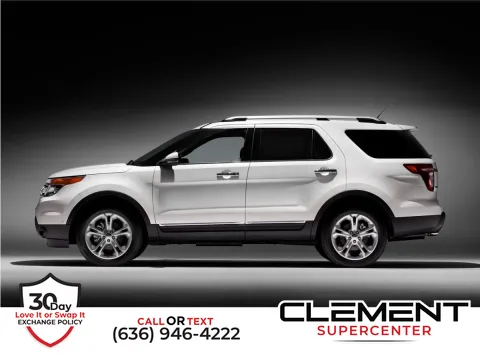Black 2014 Ford Explorer Limited for sale in Saint Charles, MO
