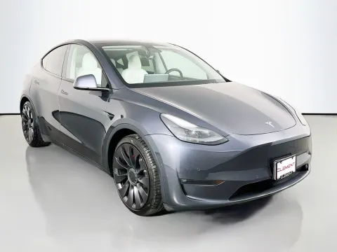 Another view of 2021 Tesla Model Y Performance for sale in Saint Charles, MO at Clement Supercenter