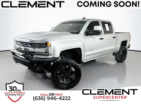 Silver 2017 Chevrolet Silverado 1500 LTZ for sale in Saint Charles, MO