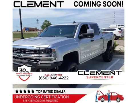 Silver 2017 Chevrolet Silverado 1500 LTZ for sale in Saint Charles, MO
