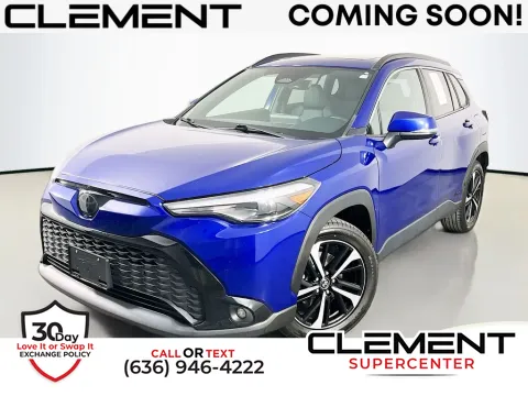 Blue 2024 Toyota Corolla Cross Hybrid XSE for sale in Saint Charles, MO