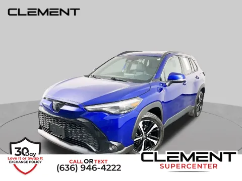 Blue 2024 Toyota Corolla Cross Hybrid XSE for sale in Saint Charles, MO