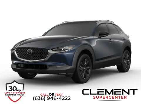 Gray 2023 Mazda CX-30 2.5 Turbo Premium Package for sale in Saint Charles, MO