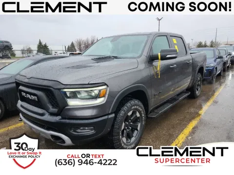 Gray 2019 Ram 1500 Rebel for sale in Saint Charles, MO