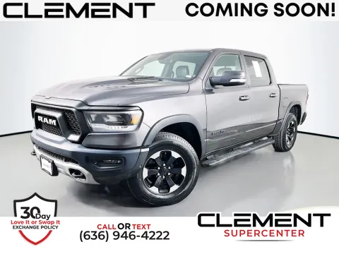 Gray 2019 Ram 1500 Rebel for sale in Saint Charles, MO