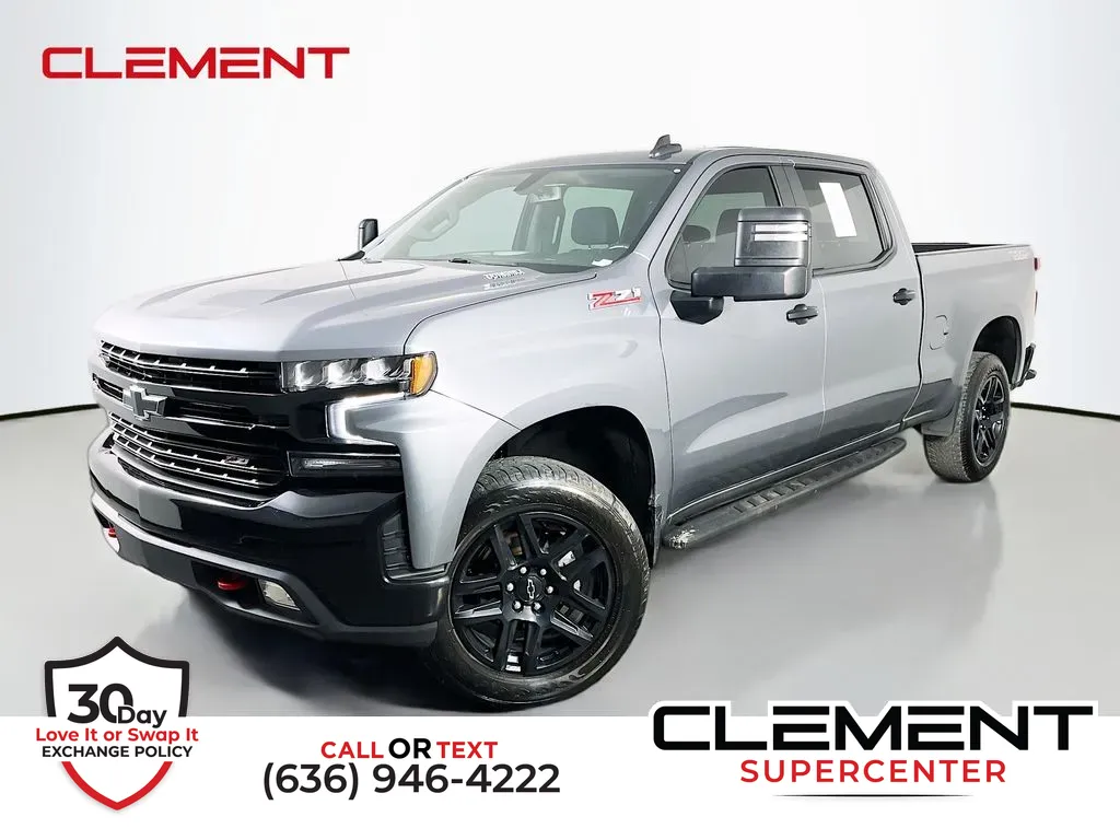 Gray 2022 Chevrolet Silverado 1500 LTD LT Trail Boss for sale in Saint Charles, MO