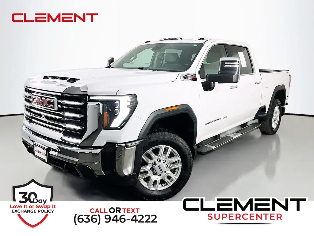 White 2024 GMC Sierra 2500HD SLT for sale in Saint Charles, MO