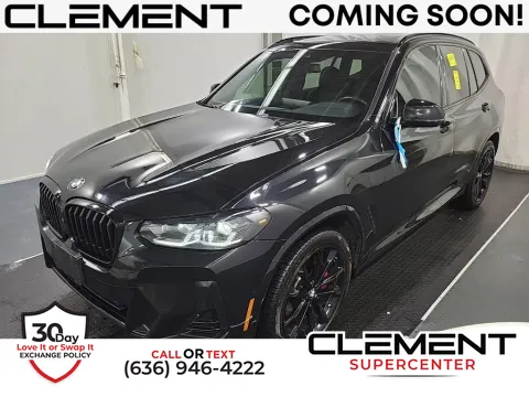 Black 2022 BMW X3 xDrive30i for sale in Saint Charles, MO