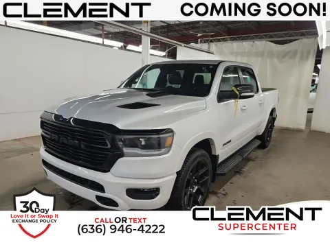 White 2022 Ram 1500 Laramie for sale in Saint Charles, MO