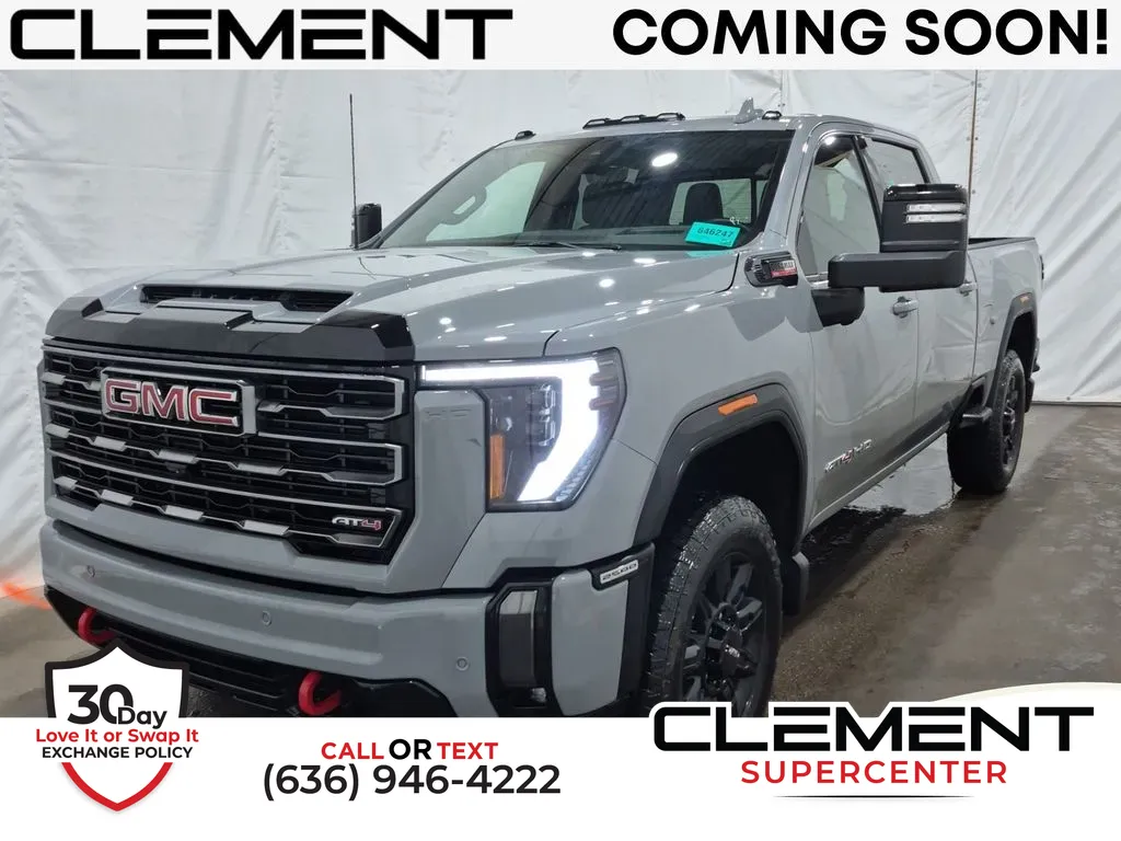 Gray 2024 GMC Sierra 2500HD AT4 for sale in Saint Charles, MO