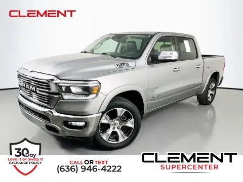 Silver 2022 Ram 1500 Laramie for sale in Saint Charles, MO