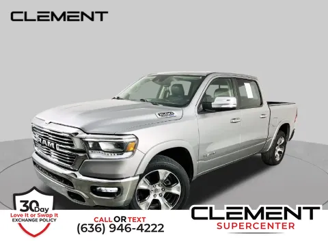 Silver 2022 Ram 1500 Laramie for sale in Saint Charles, MO