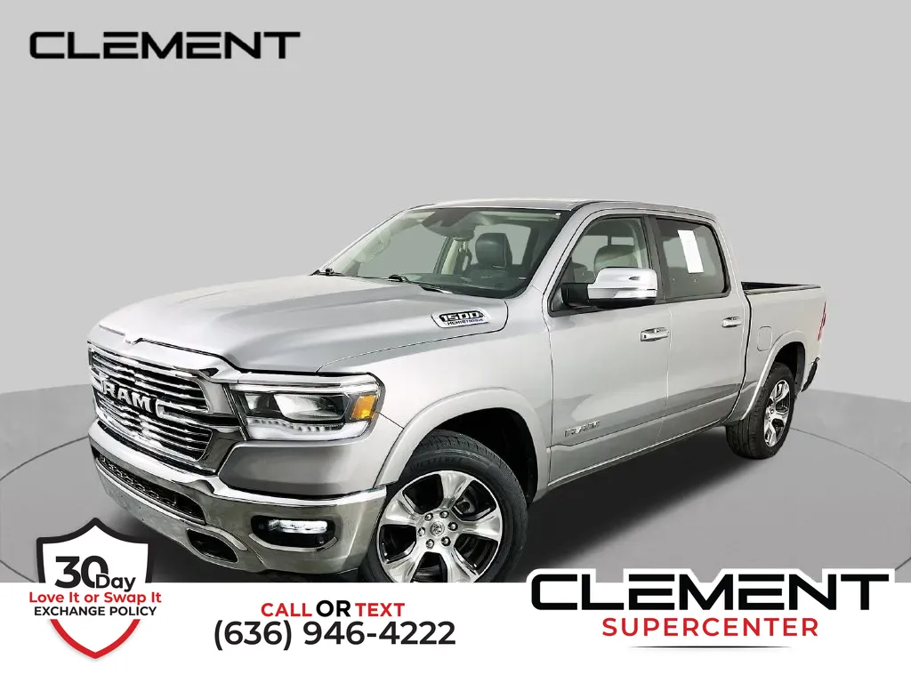 Silver 2022 Ram 1500 Laramie for sale in Saint Charles, MO