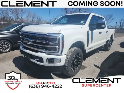 White 2024 Ford F-250SD Platinum for sale in Saint Charles, MO