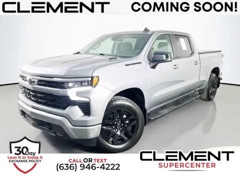 Gray 2024 Chevrolet Silverado 1500 RST for sale in Saint Charles, MO