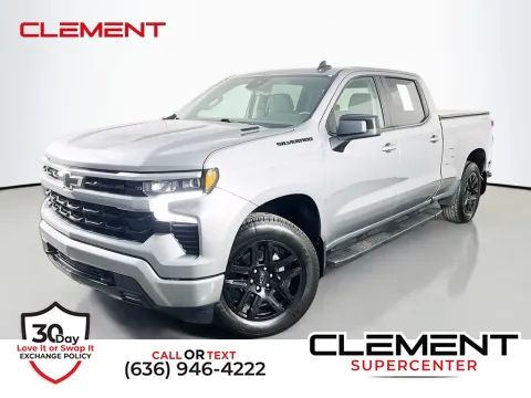 Gray 2024 Chevrolet Silverado 1500 RST for sale in Saint Charles, MO