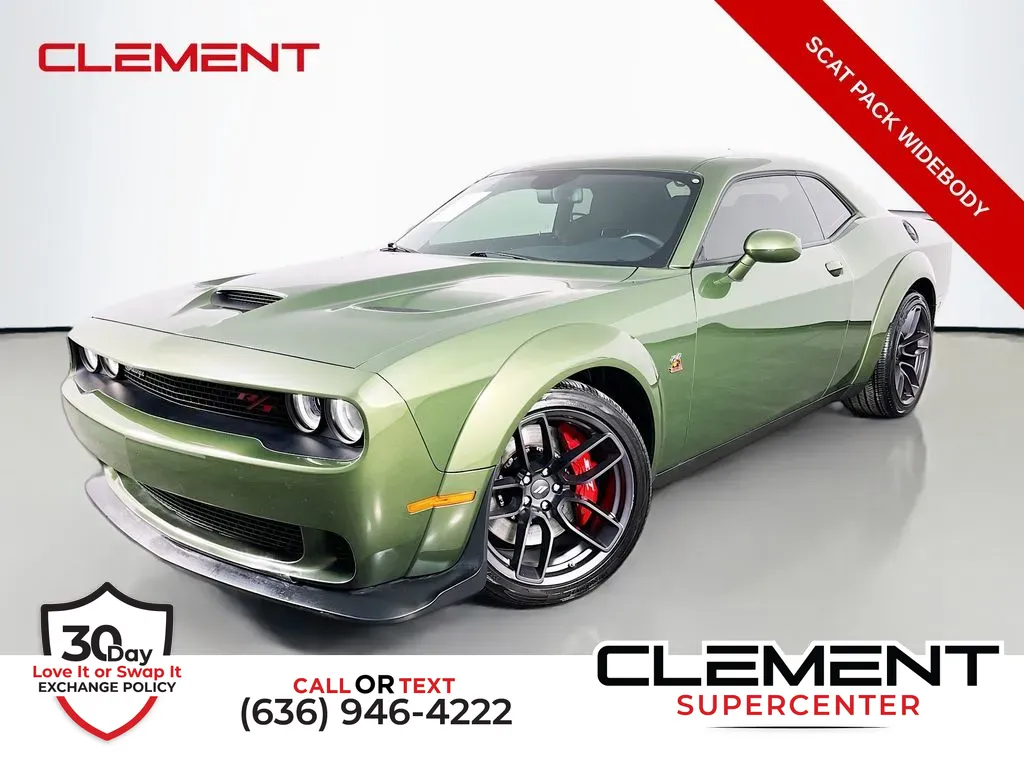 Green 2022 Dodge Challenger R/T Scat Pack Widebody for sale in Saint Charles, MO