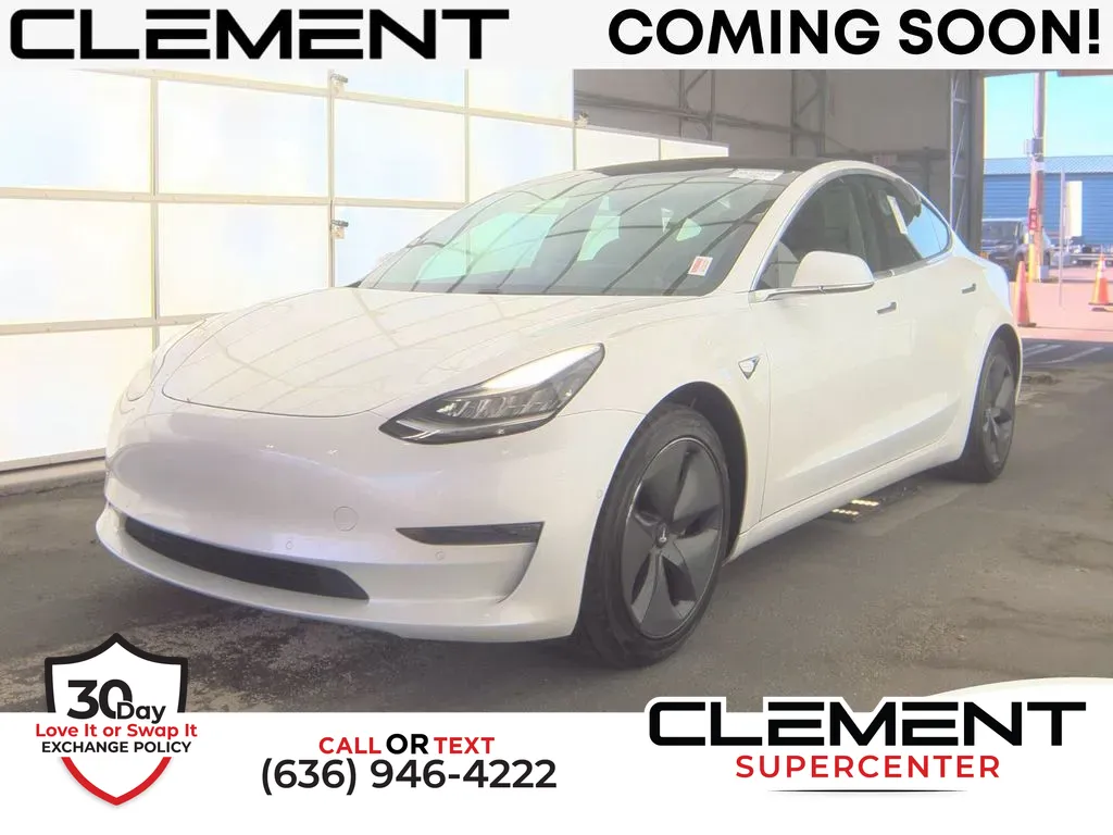 White 2020 Tesla Model 3 Standard for sale in Saint Charles, MO