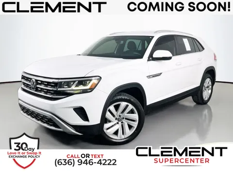 White 2023 Volkswagen Atlas Cross Sport 3.6L V6 SE w/Technology for sale in Saint Charles, MO