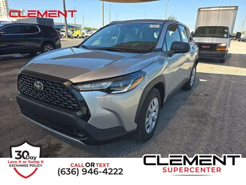 Silver 2023 Toyota Corolla Cross L for sale in Saint Charles, MO