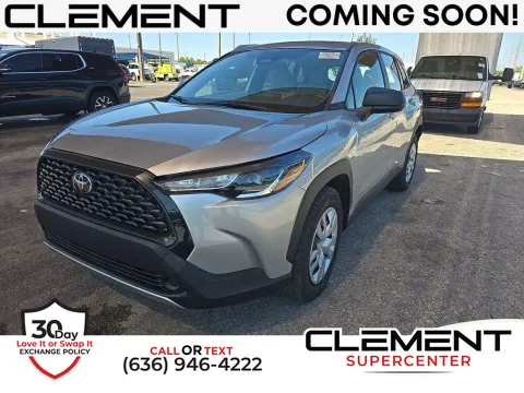 Silver 2023 Toyota Corolla Cross L for sale in Saint Charles, MO